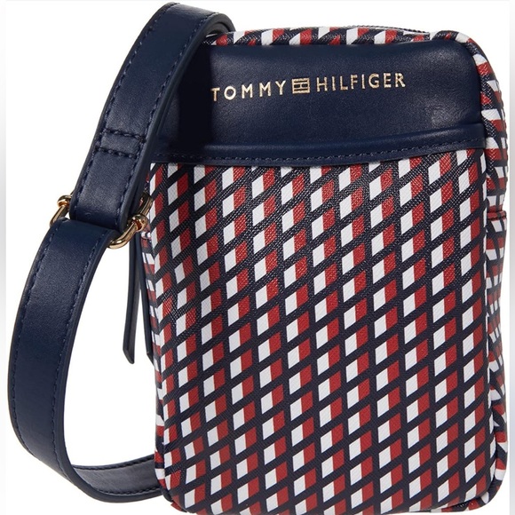 TOMMY HILFIGER | Red, White, and Blue mini bag - Picture 1 of 8